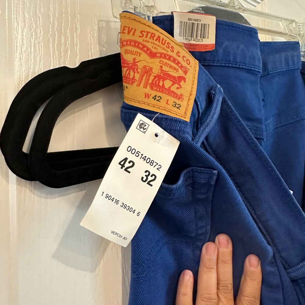 Levi’s blue jeans